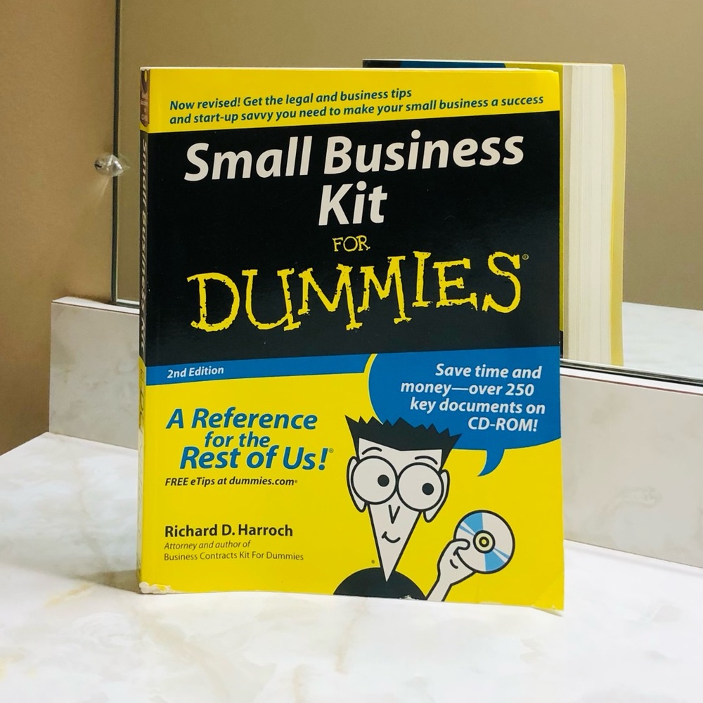 Small Business Kit for Dummies (2nd Ed.) - Soft Cover Book, 382 pgs. + CD